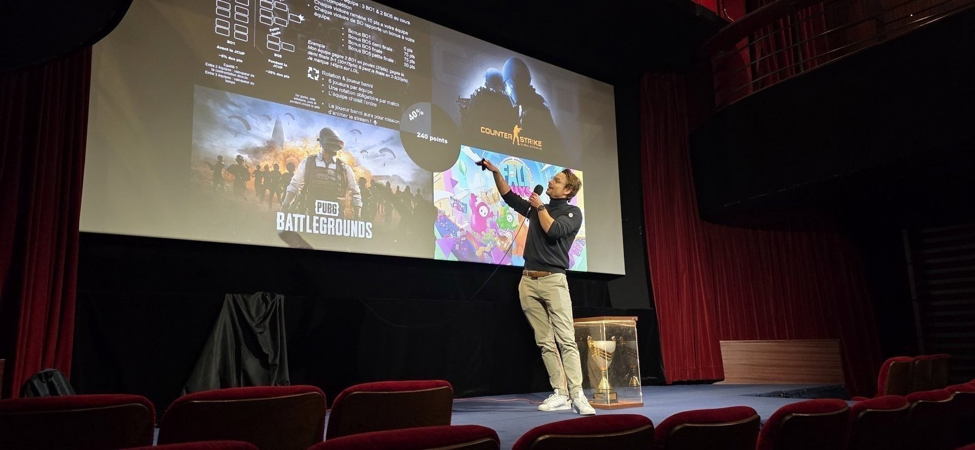 Avant première au Club de l'étoile