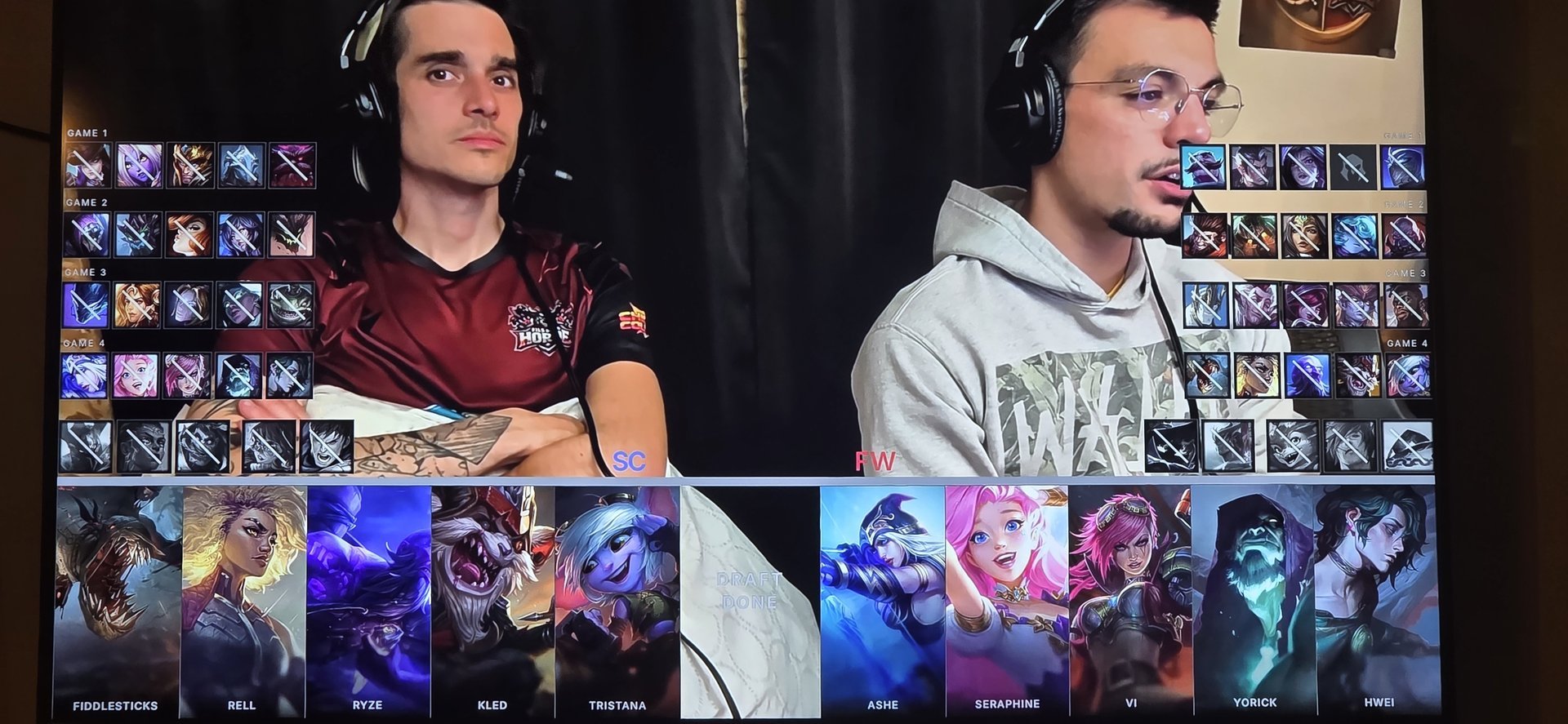 League of Legends BO5 fearless